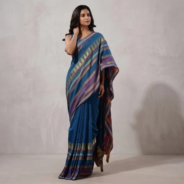 Wsari_Women_S_Traditional_Bengali_Mandir_Designed_Pure_Handloom_Pure_Cotton_Saree_With_Blouse_Piece_Length_5_5_Mtr