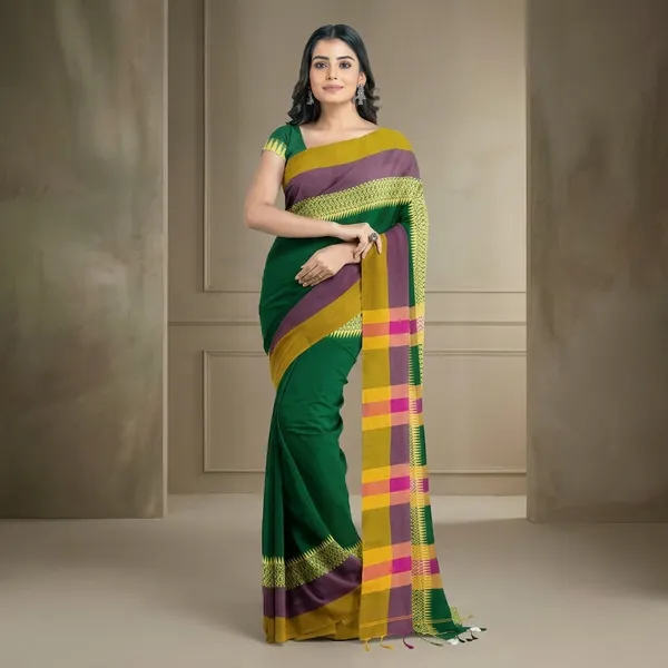 Women_S_Traditional_Bengali_Woven_Designed_Pure_Handloom_Pure_Cotton_Saree_With_Blouse_Piece_Length_5_5_Mtr_Blouse_0_80_Mtr