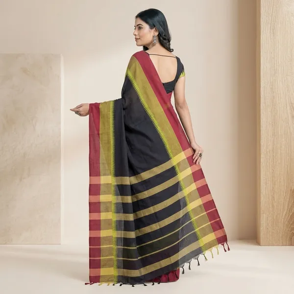 Women_S_Traditional_Bengali_Woven_Designed_Pure_Handloom_Pure_Cotton_Saree_With_Blouse_Piece_Length_5_5_Mtr_Blouse_0_80_Mtr
