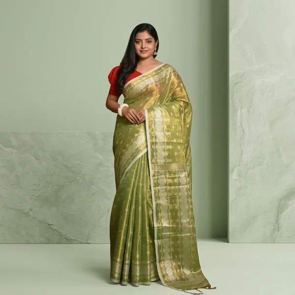 Women_S_Handloom_Cotton_Silk_Emblish_Saree_Ethnic_Wear_With_Running_Unstitched_Blouse_Piece_Free_Size