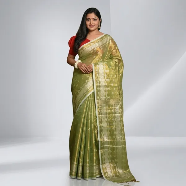 Women_S_Handloom_Cotton_Silk_Emblish_Saree_Ethnic_Wear_With_Running_Unstitched_Blouse_Piece_Free_Size