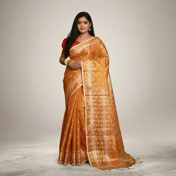Women_S_Handloom_Cotton_Silk_Emblish_Saree_Ethnic_Wear_With_Running_Unstitched_Blouse_Piece_Free_Size
