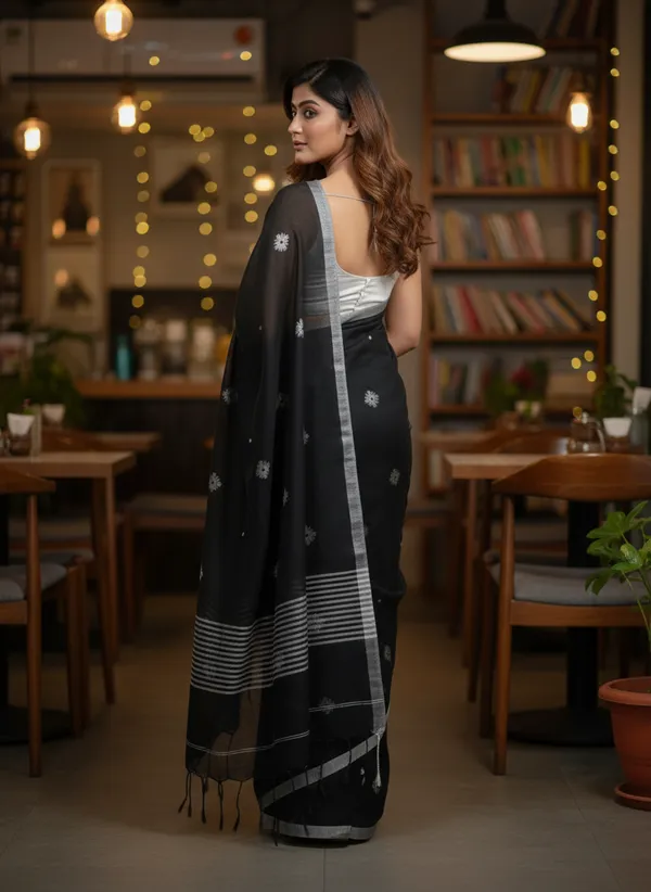Wsari_Women_S_Handloom_Cotton_Soft__Jamdani_Saree_With_Blouse_Piece_Saree_For_All_Ocassion_Length_5_5_Mtr