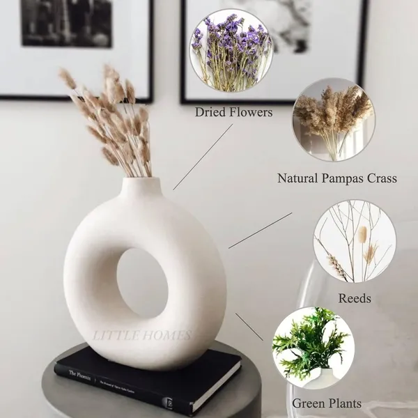 Pack_Of_2_-_Ceramic_White_Round_Flower_Vase_for_Home_Decor,_Office_Desk,_Wedding_Gifts,_House_Warmings_and_Wall_Decor