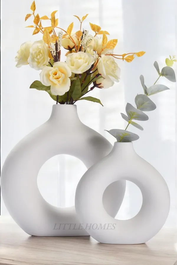 Pack_Of_2_-_Ceramic_White_Round_Flower_Vase_for_Home_Decor,_Office_Desk,_Wedding_Gifts,_House_Warmings_and_Wall_Decor