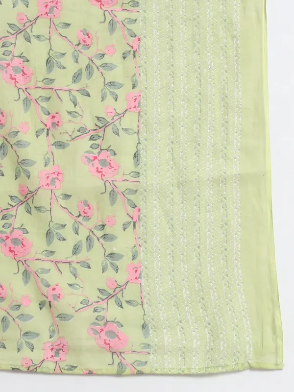 Green_Floral_Print_Kurta,_Patiala_&_Dupatta_Set_For_Women