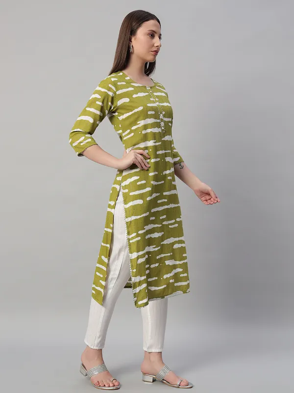 Green_Abstract_Viscose_Rayon_Straight_Tye_Dye_Print_Kurta_For_Women