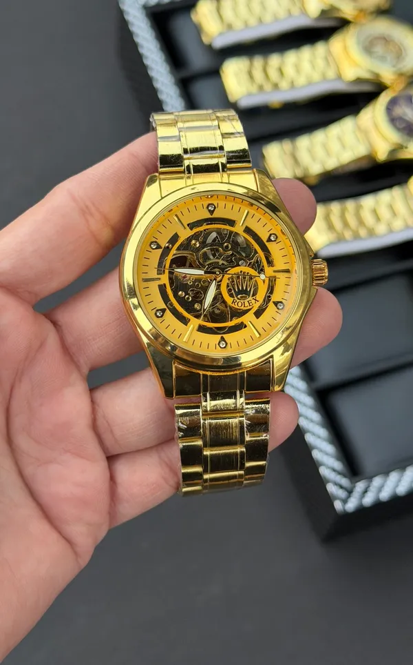 Roll_ex_Luxurious_Gold_Automatically_Watch_For_Men