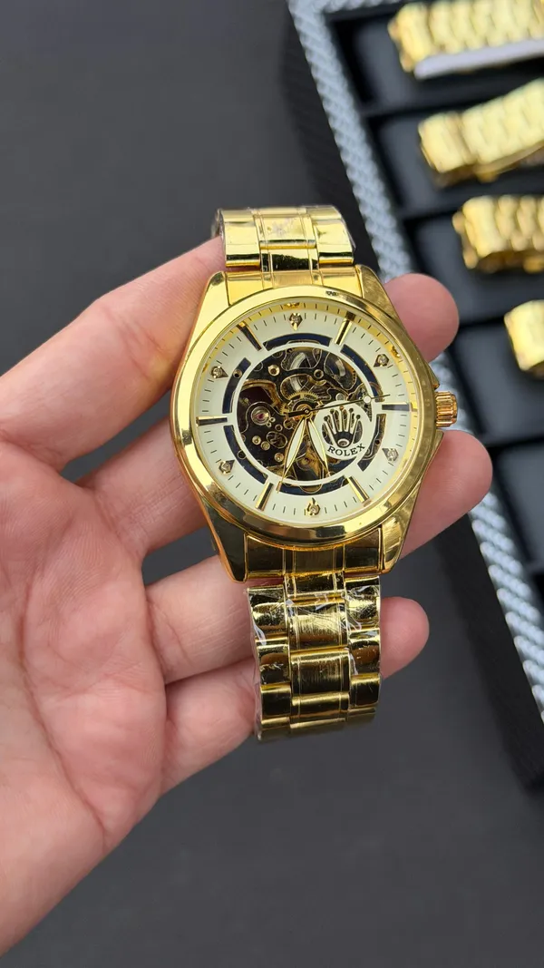 Roll_ex_Luxurious_Gold_Automatically_Watch_For_Men

