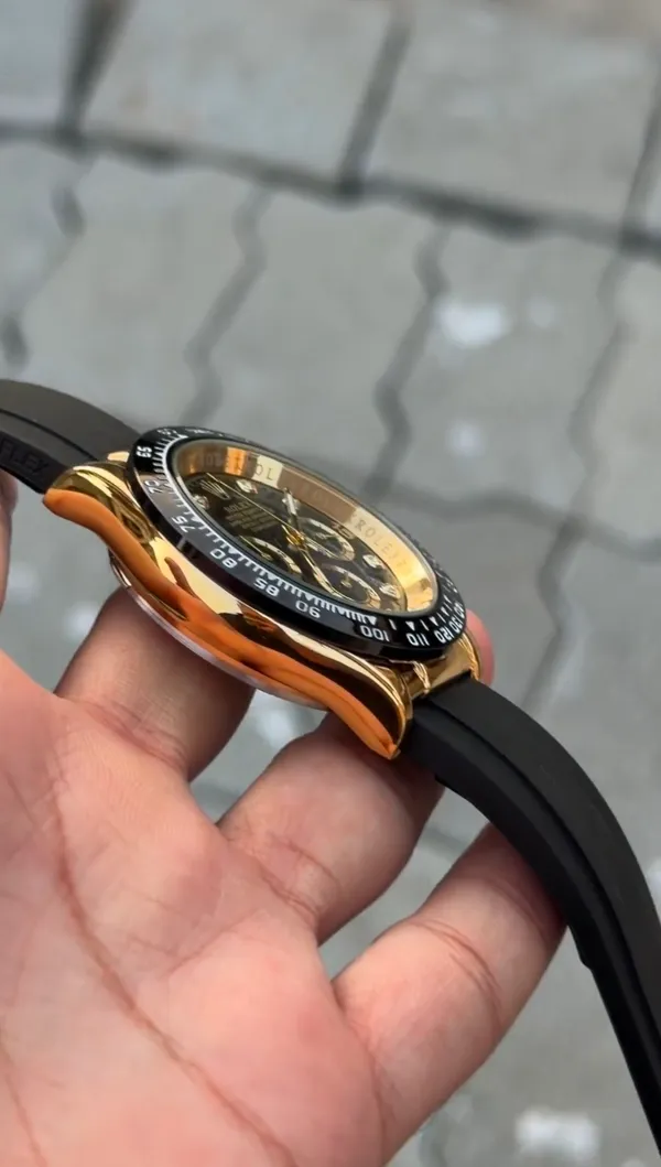 Black_gold_Role_'X_Daytona_Watch_For_Men