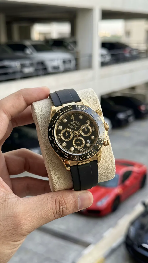 Black_gold_Role_'X_Daytona_Watch_For_Men