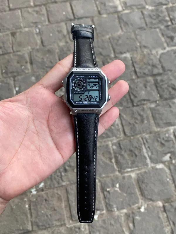 Premium_Demanded_Classic_Digital_Black_Silver_Black_Watch_For_Men
