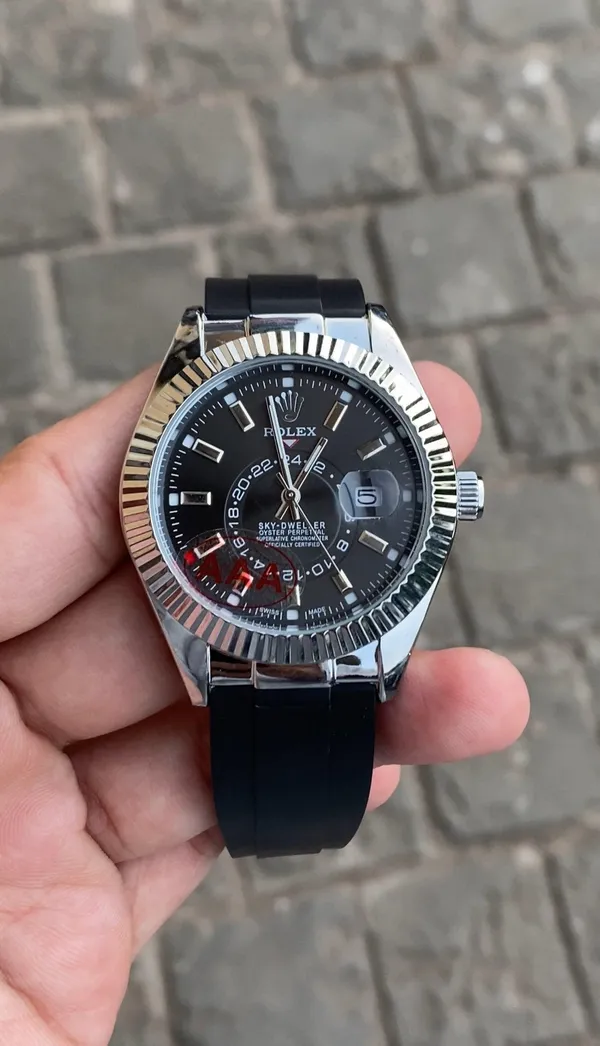 Silver_New_Precious_sky_Watch_For_Men