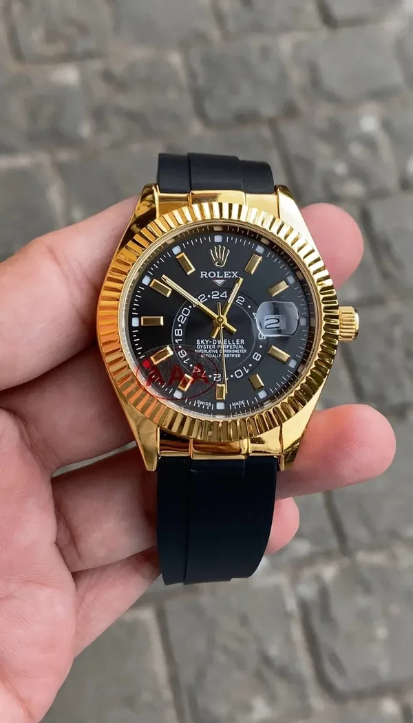 Silver_New_Precious_sky_Watch_For_Men