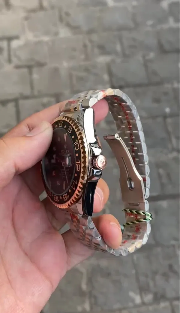 Tuton_Gold_Gmt_premium_Stainless_Steel_Watch_For_Men