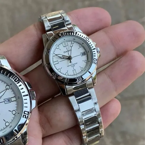 Silver_White_premium_Stainless_Steel_Watch_For_All_Men_&_Women_Couple