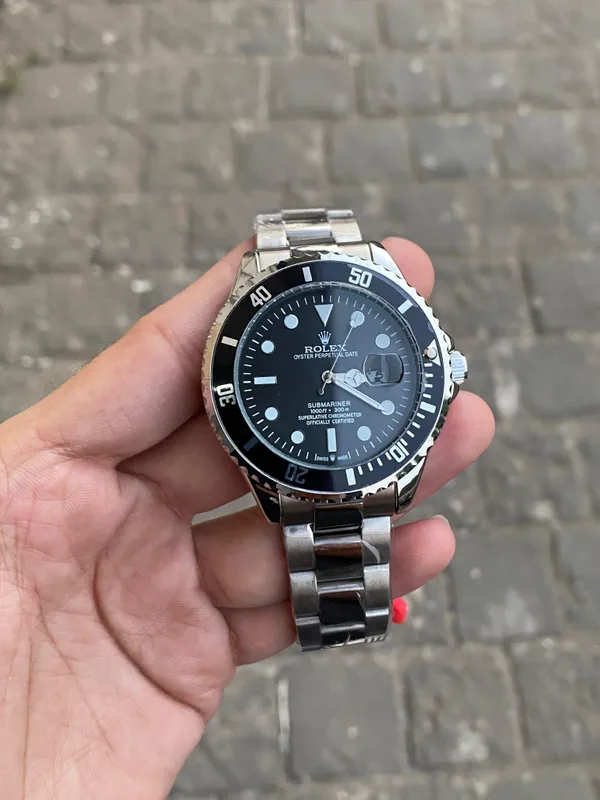 Silver_Black_Submarine_Stainless_Steel_Watch_For_Men