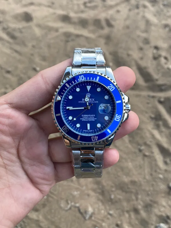 Silver_Blue_Submarine_Stainless_Steel_Watch_For_Men
