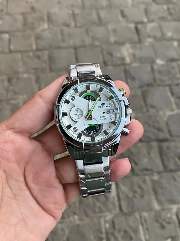 Silver_Black_Classic_Edition_Chronograph_Watch_For_Men