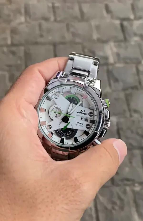 Silver_Black_Classic_Edition_Chronograph_Watch_For_Men