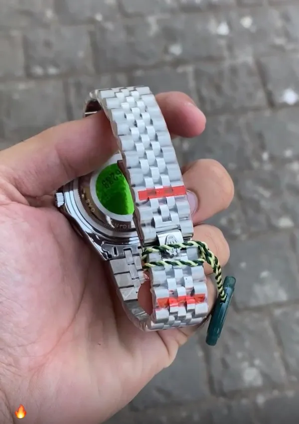 Silver_Black_Green_GMT_Stainless_Steel_Premium_Watch_For_Men