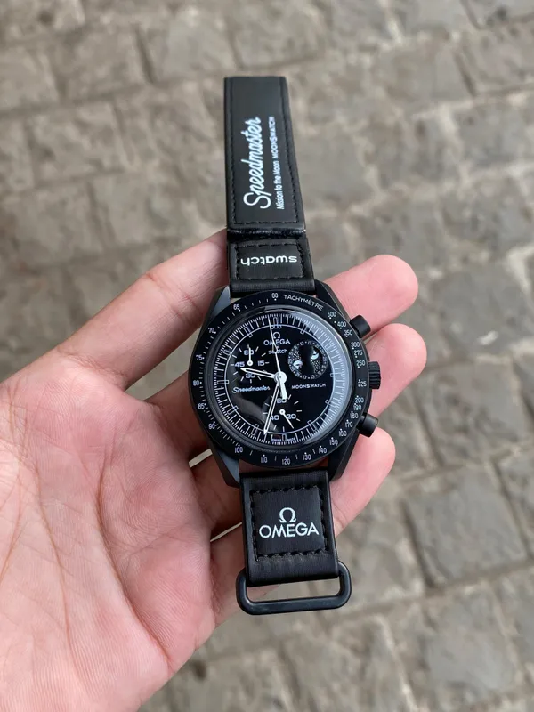 Black_speedmaster_chronograph_watch_for_men