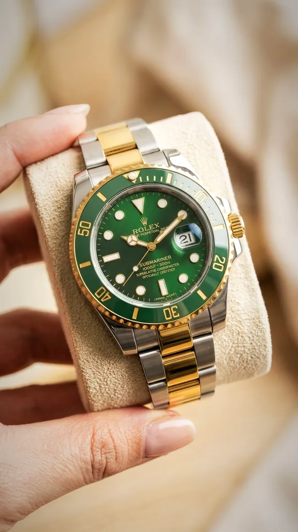 Tuton_Gold_Green_Submarine_Stainless_Steel_Watch_For_Men
