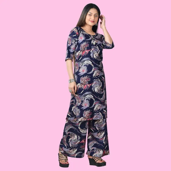 Navy_Blue_Leon_Premium_Kurti_With_Palazzo_Set_For_Women