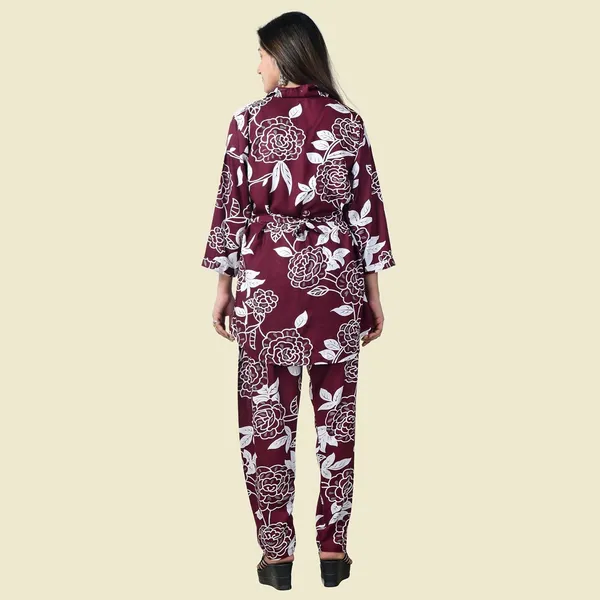 Maroon_Leon_Premium_Co_Ord_Set_For_Women