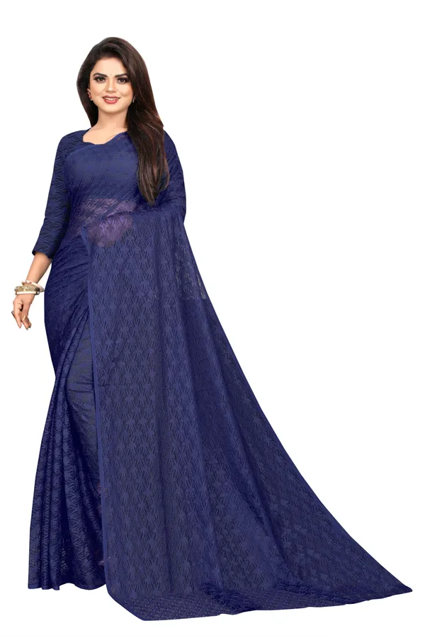 Embroidered_Bollywood_Net_Saree_(Blue)