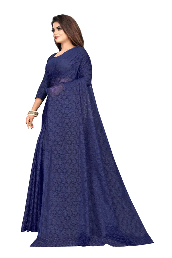 Embroidered_Bollywood_Net_Saree_(Blue)