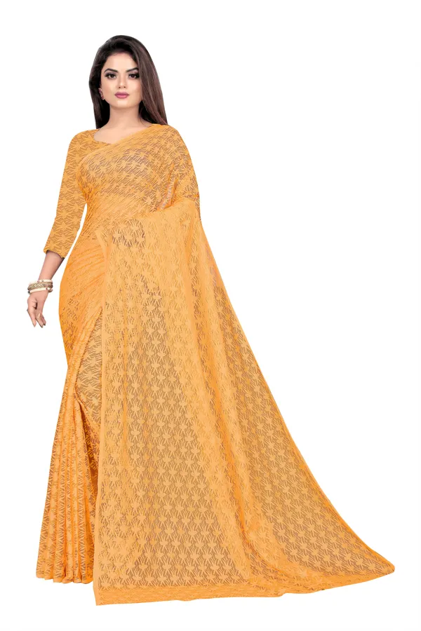 Embroidered_Bollywood_Net_Saree_(Cream)