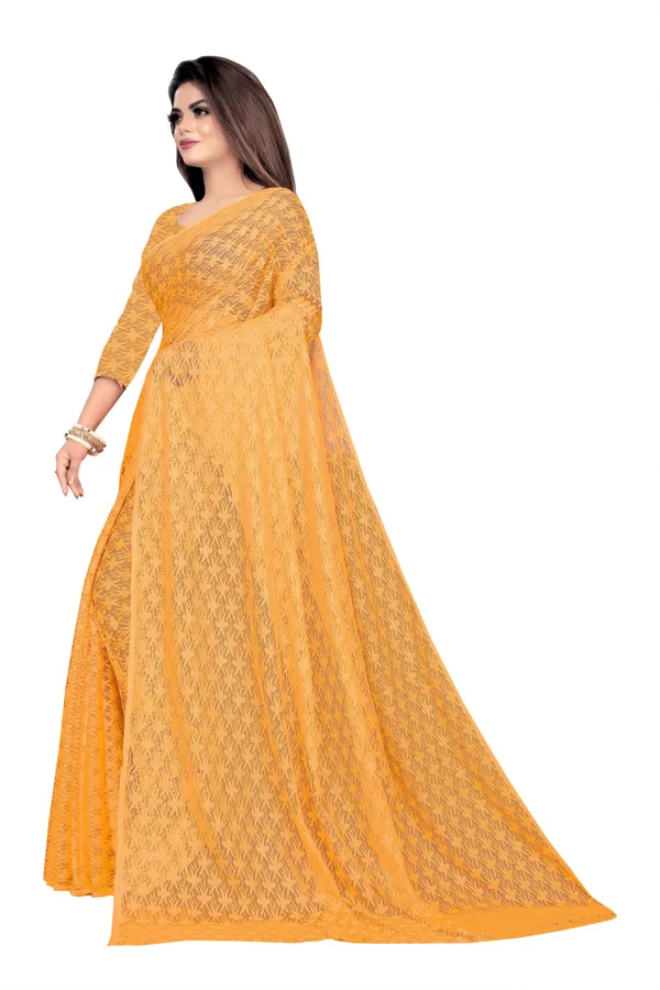 Embroidered_Bollywood_Net_Saree_(Cream)