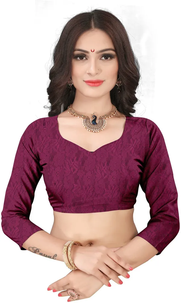 Self_Design_Bollywood_Net_Saree_(Maroon)