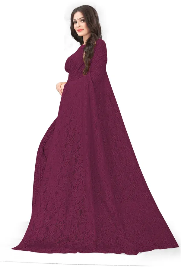 Self_Design_Bollywood_Net_Saree_(Maroon)