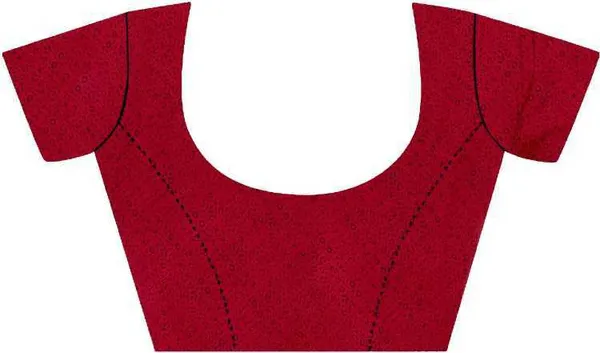 Self_Design_Daily_Wear_Net_Saree_(Maroon)