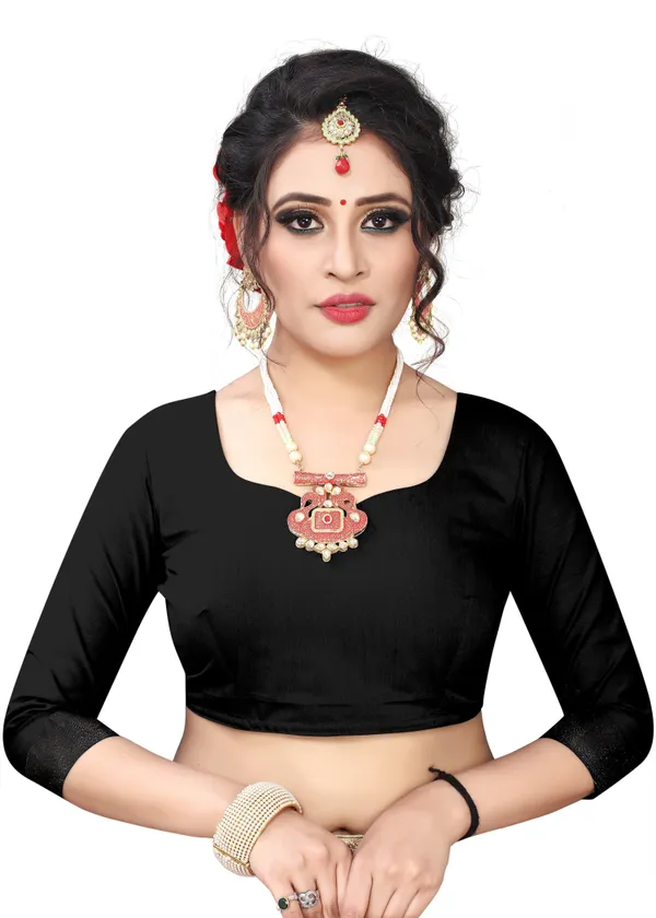 Solid/Plain_Bollywood_Net_Saree_(White)
