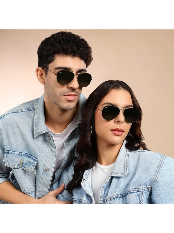 UV_Protected_Black_Aviator_Sunglasses_For_Men_&_Women