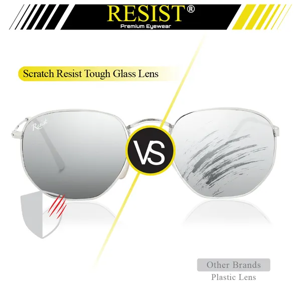 UV_Protected_Silver_Reflector_Round_Hexagonal_Sunglasses_For_Men_&_Women