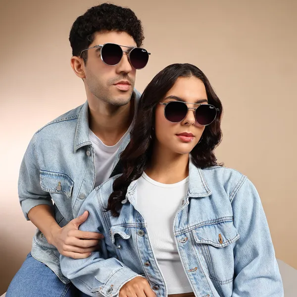 UV_Protected_Silver_Black_Gradient_Round_Sunglasses_For_Men_&_Women