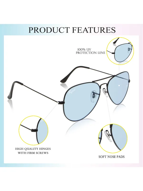 UV_Protected_Black_Blue_Night_Vision_Aviator_Sunglasses_for_Men_and_Women