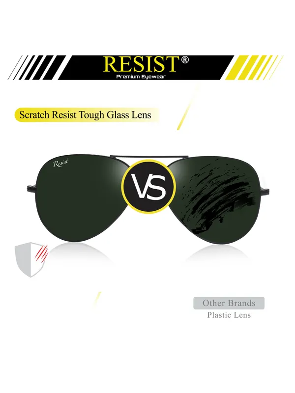 UV_Protected_Black_Green_Aviator_Sunglasses_For_Men_&_Women