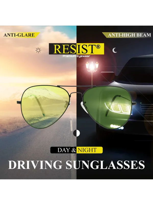 UV_Protected_Black_Green_Night_Vision_Aviator_Sunglasses_for_Men_and_Women
