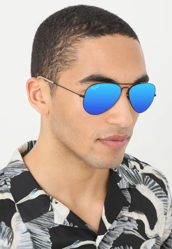 UV_Protected_Black_Ocean_Blue_Reflector_Aviator_Sunglasses_for_Men_and_Women