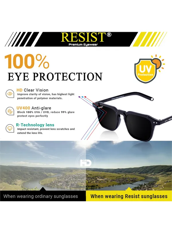 UV_Protected_Black_Square_Sunglasses_For_Men_&_Women