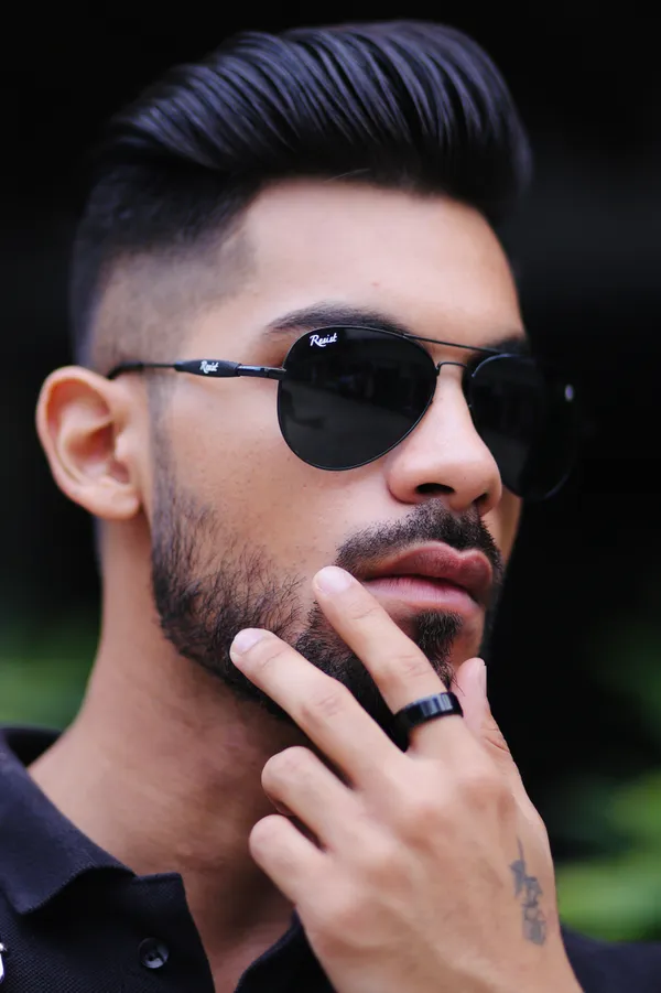 UV_Protected_Black_Aviator_Sunglasses_For_Men_&_Women