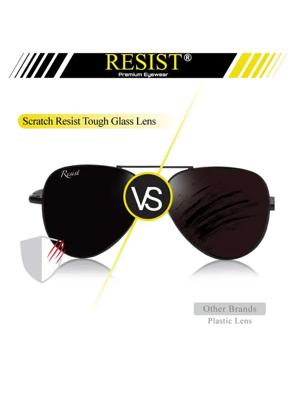 UV_Protected_Black_Aviator_Sunglasses_For_Men_&_Women