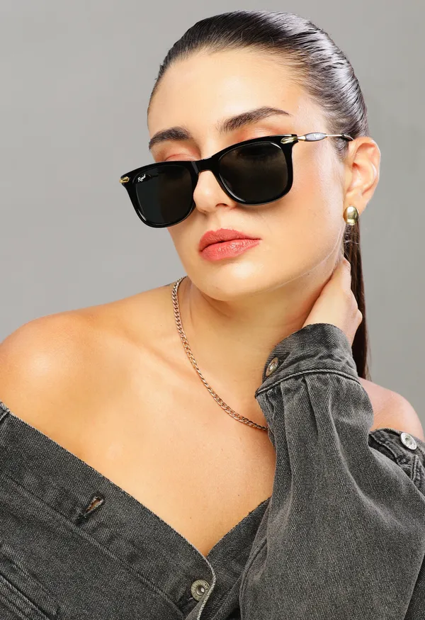 UV_Protected_Black_Wayfarer_Sunglasses_For_Men_&_Women