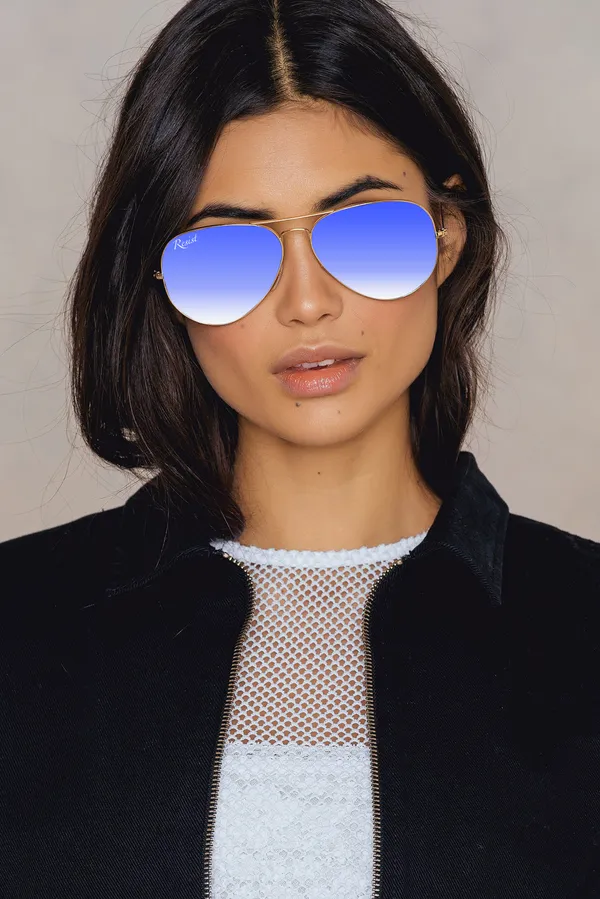 UV_Protected_Gold_Blue_Reflector_Gradient_Aviator_Sunglasses_For_Men_&_Women