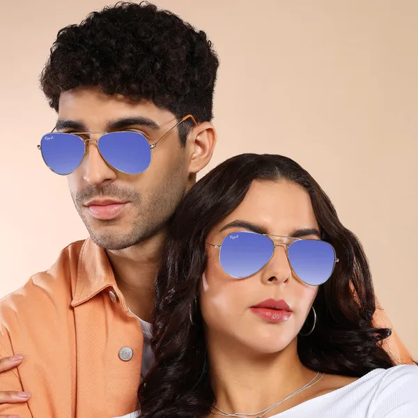 UV_Protected_Gold_Blue_Reflector_Gradient_Aviator_Sunglasses_For_Men_&_Women